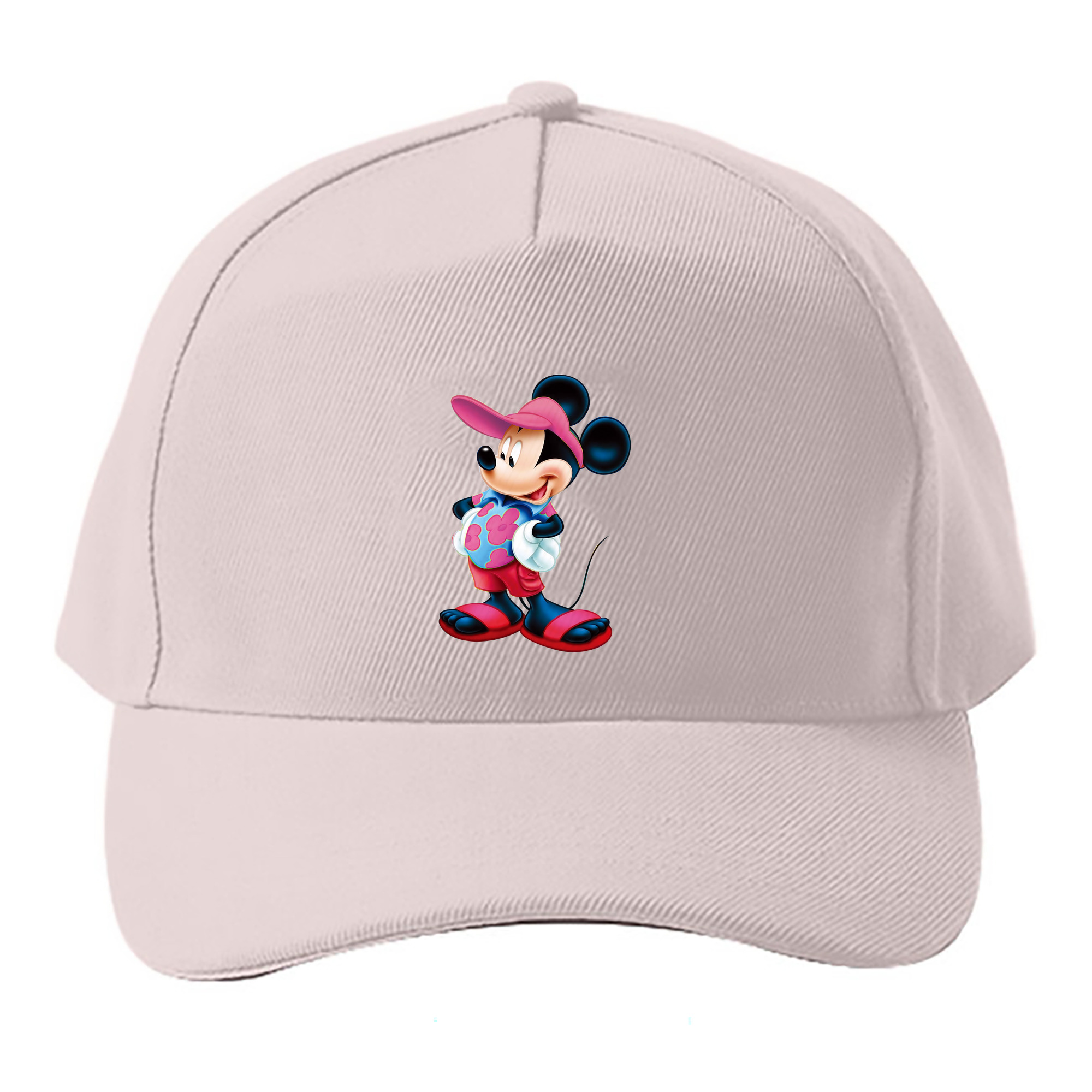 （画像用） ミッキーマウス Mickey Mouse ベースボールキャップ 綿100％ 男女兼用 帽子 スポーツ